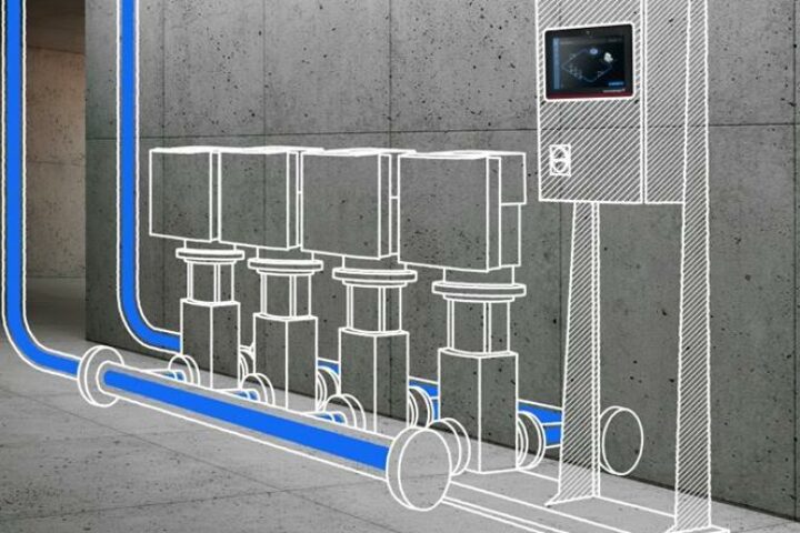 Pilotage optimisé des pompes pour la distribution d’eau, la surpression et le génie climatique